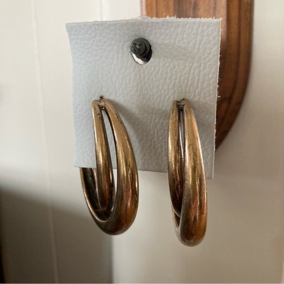 Free People Chunky Hoop Earrings - Picture 2 of 2